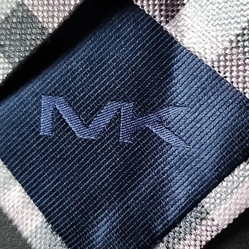 Nwt Michael Kors Classic Black and‎ Light Pink Checkered Tie
